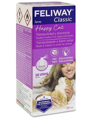 Feliway Classic Spray Travel 20Ml. de Ceva Vet