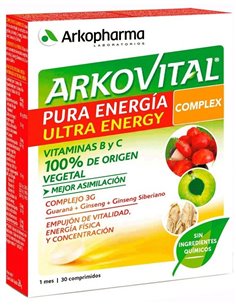 Arkovital Pura Energia Ultra 30Comp. de Arkopharma