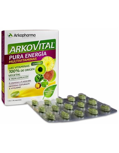 Arkovital Multivitaminas 30 Comprimidos de Arkopharma