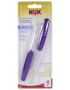Cuchara Easy Learning Silicona 2Ud. de Nuk