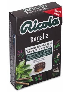 Ricola Caramelos Regaliz 50Gr. S/A de Ricola