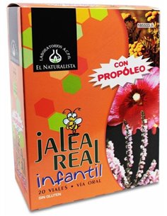 Jalea Real Infantil Con Propoleo 20Viales de El Naturalista