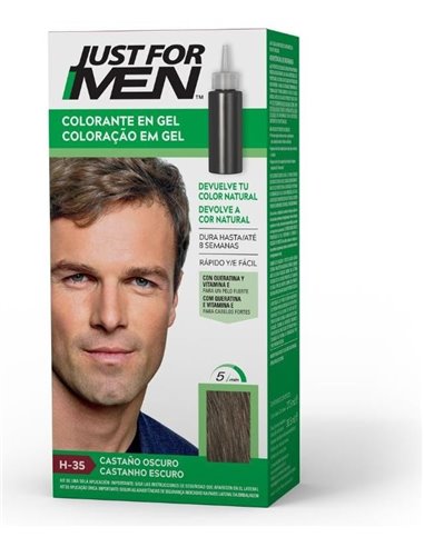 Just For Men 5 Minut Castaño Oscuro H35 de Just For Men