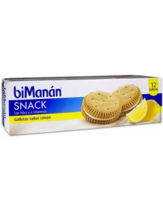 Bimanan Bekomplett Galletas Snack 8U Sabor Limon de Bimanan