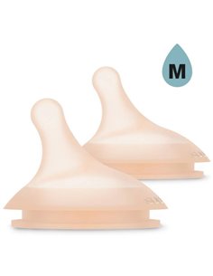 Tetina Zero Antic B/Ancha Sili Flujo Medio 2 Uni de Suavinex