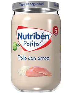 Nutriben Potito Pollo Arroz 235Gr.+6M de Nutriben