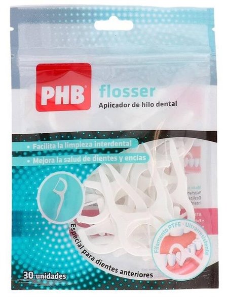 Phb Aplicador Hilo Dental Flosser Ptfe 30Ud de Phb