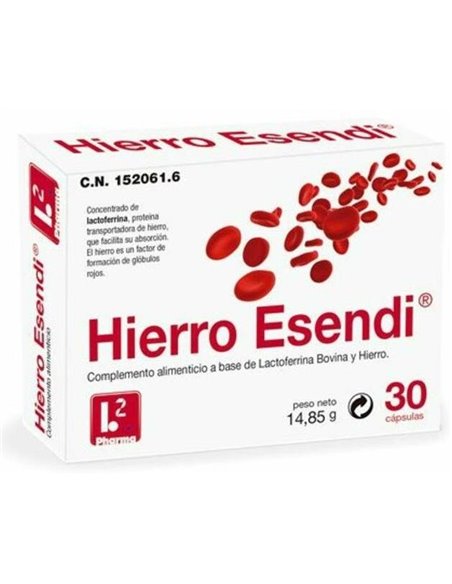 Hierro Esendi 30 Cápsulas  Ele2Pharma