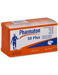 Pharmaton 50 Plus 60 Caps Pharmaton
