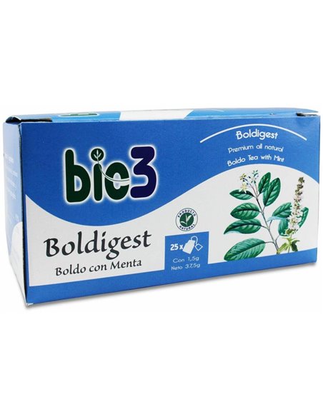 Bie3 Boldigest Boldo Con Menta Infusion 25Sbrs. de Bie 3