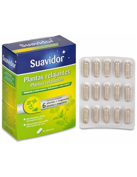 Suavidor Plantas Relajantes 45Cap. de Suavidor
