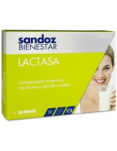 Sandoz Bienestar Lactasa 4500 30 Caps de Sandoz Bienestar