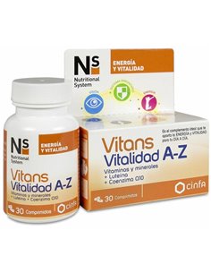 Ns Vitans Vitalidad A-Z 30 Comp de Ns