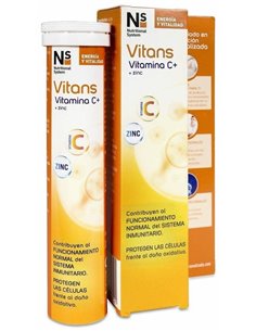 Ns Vitans Vitamina C+Zinc 20 Comp Eferv Limon de Ns
