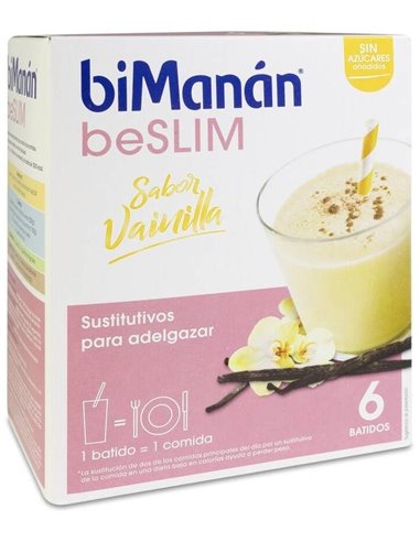 Bmn Batido De Vainilla 6 Sobres de Bimanan