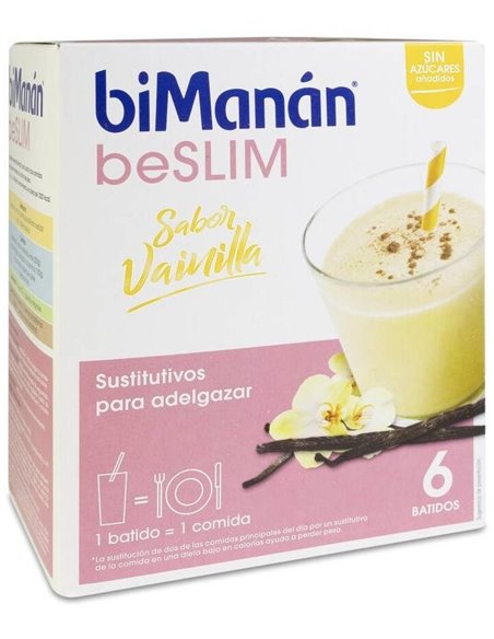 Bmn Batido De Vainilla 6 Sobres de Bimanan