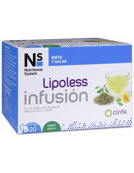 Ns Lipoless Infusion 20 Sobres de Ns