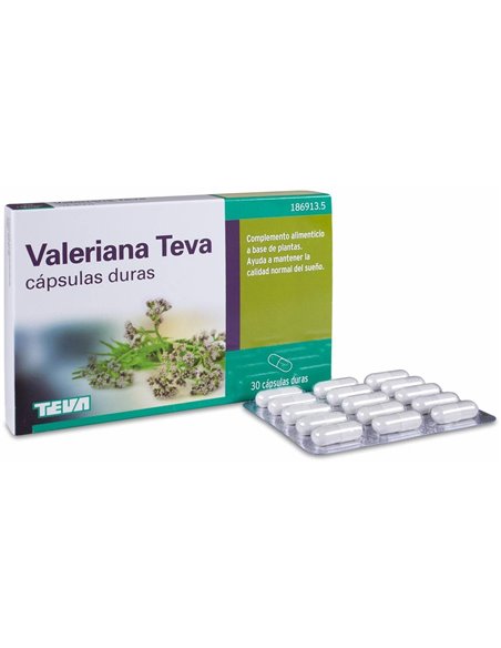 Valeriana Teva 200Mg 30Caps de Teva