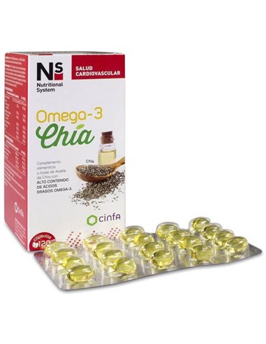 Ns Omega3 Chia 120 Caps de Ns