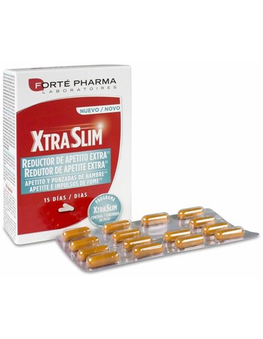 Xtraslim Reductor Apetito 60Cap. de Forte Pharma
