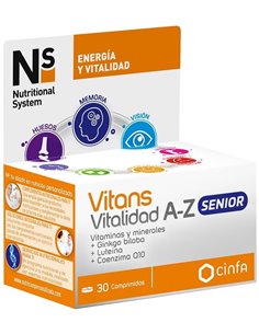 Ns Vitans Vitalidad A-Z Senior 30 Comp de Ns