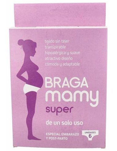 Braga Mamy Super Tst Embarazo / Postparto Caja 6Un de Mamy