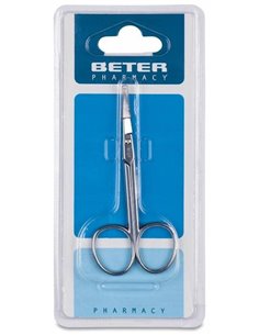 Tijera Piel Curva Inox 24110 de Beter