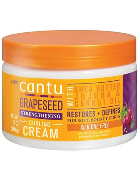 Crema De Peinar Grapeseed Curling 340 Gr de Cantu