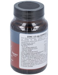 Zinc 15 Mg Complex 50 Vcáps de Terranova