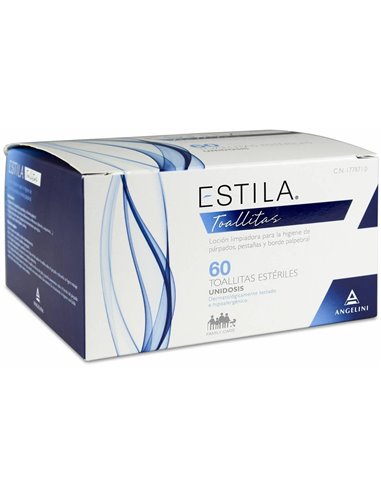 Estila Hig Parpados/Pestañas/Palpebral 60Toallitas Estila