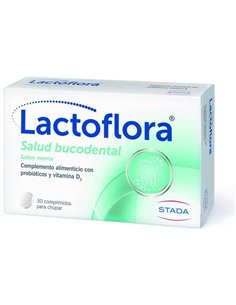 Lactoflora Salud Bucodental Menta 30 Comp de Lactoflora
