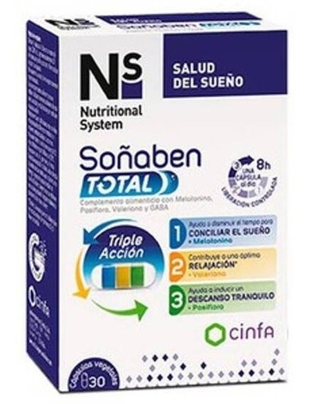 Ns Cinfa Soñaben Total 30 Vegcaps de Ns