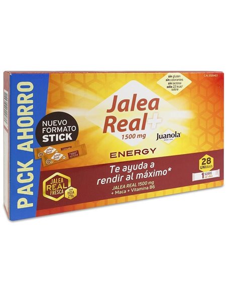 Juanola Jalea Real Energy Plus 28Sticks de Juanola