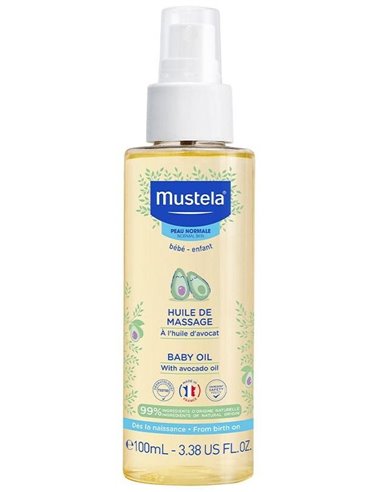 Aceite De Masaje Bebe-Niño 100Ml. de Mustela