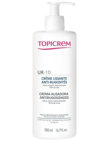 Topicrem Ur 10 Crema Alisadora Antiarrugas 500 Ml de Topicrem