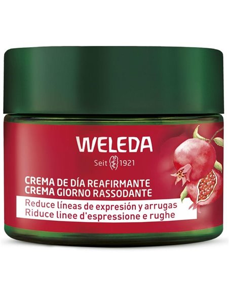 Crema de Día Reafirmante de Granada y Péptidos de Maca 40ml  de Weleda