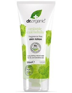 Locion Corporal Piel Sensible Calendula 200Ml de Dr. Organic