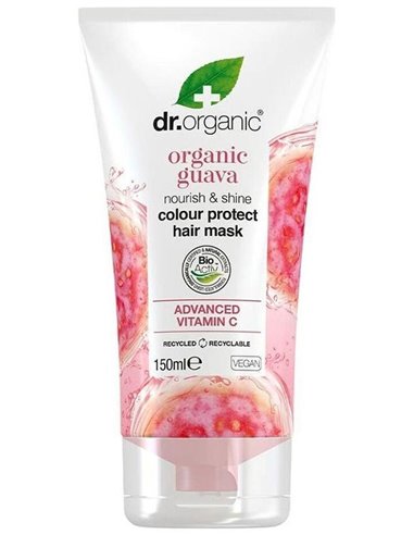 Mascarilla Protectora De Color Guayaba 150Ml de Dr. Organic