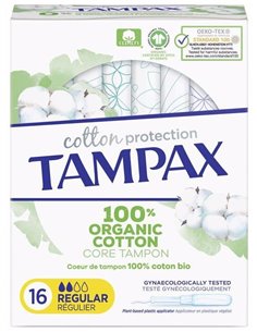 Tampax Natural Regular 16 Unidades Tampax