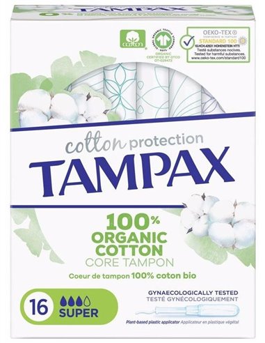 Tampax Natural Super 16 Unidades Tampax