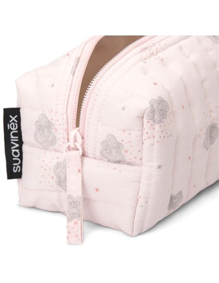 Neceser Tela Viaje Rosa de Suavinex