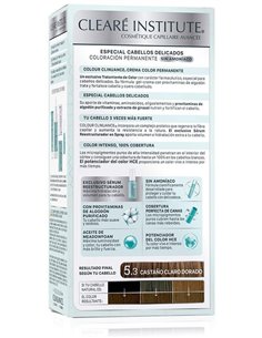 Colour Clinuance 5.3 Castaño Claro Dorado Delicado de Cleare Institute