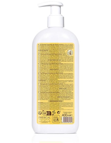 Champu Camomila 400Ml. de Cleare Institute
