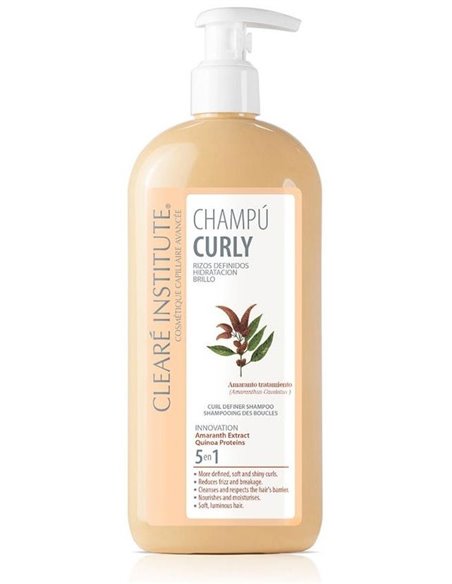 Cleare Curly Champu 400Ml. de Cleare Institute