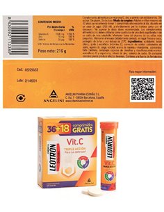 Leotron Vit C 36Comp.+18Comp. De Regalo de Leotron