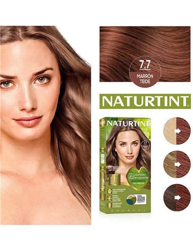 Naturtint Biobased 7.7 Marron Teide Naturtint