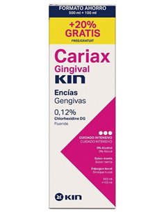 Cariax Gingival Encias Pack Colutorio 500Ml +100Ml de Kin