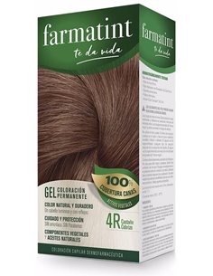 Farmatint Gel 4R Castaño Cobrizo 135Ml. de Farmatint