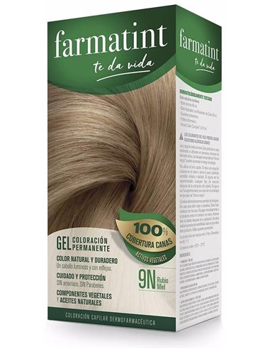 Farmatint Gel 9N Rubio Miel 135Ml. de Farmatint