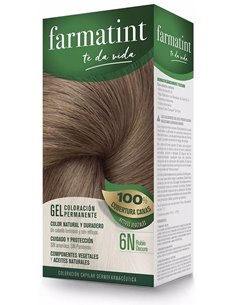 Farmatint Gel 6N Rubio Oscuro 135Ml. de Farmatint